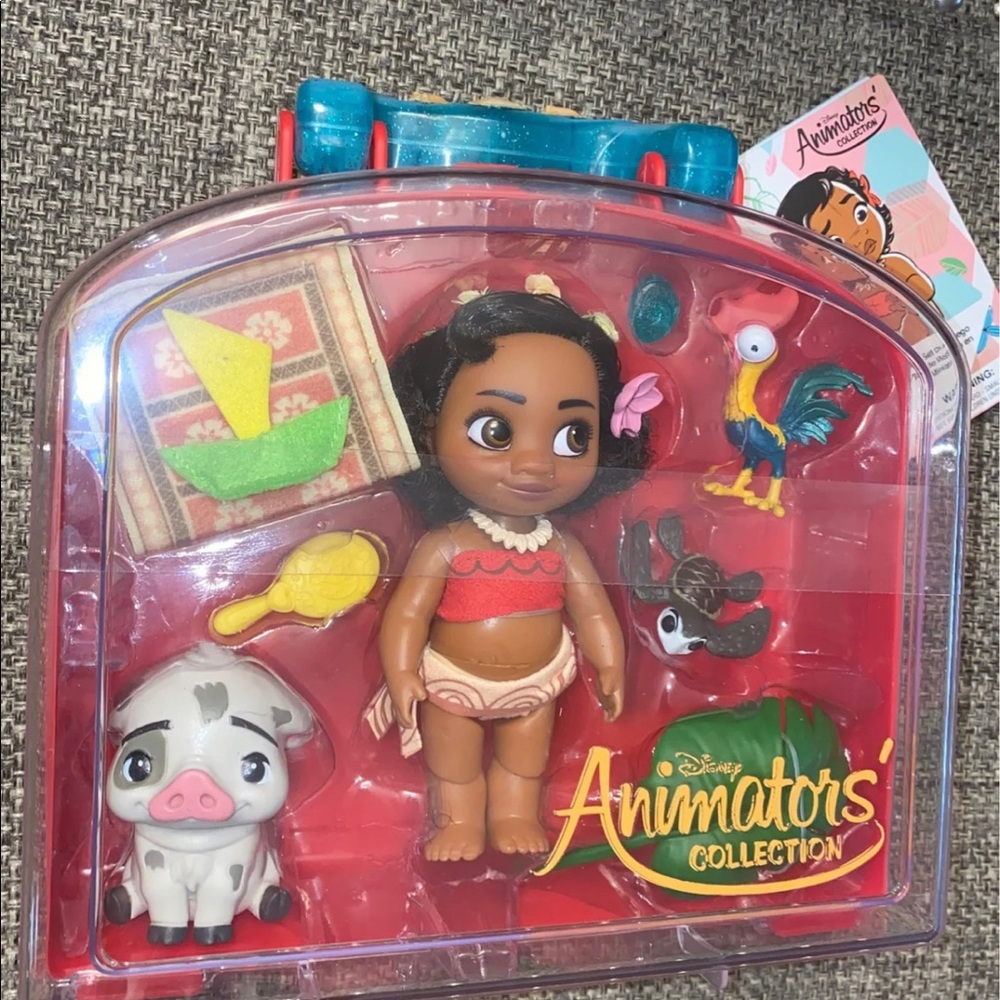 Disney animators Moana  playset